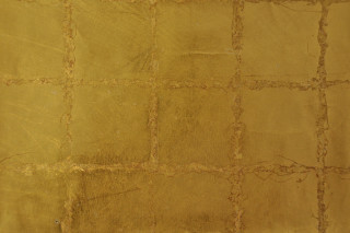 Yellow wall brown pattern white - fine foliage lace free wallpaper