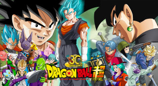 Dragon ball characters black background - sots art free wallpaper