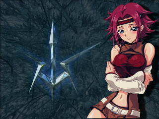 Woman cosplay star object knife - a knife free wallpaper