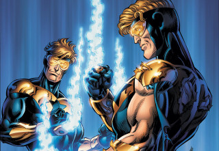 Comic book cover men costume - alan davis free wallpaper