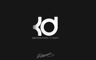 Black white logo letter d - kinetic free wallpaper