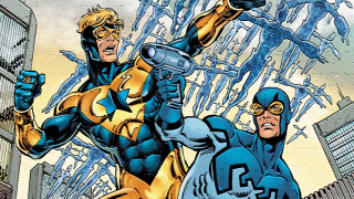 Comic book cover men cityscape - alan davis free wallpaper