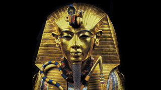 Golden pharaoh snake afrofuturism intricate - golden free wallpaper