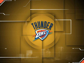 Thunder basketball background lines image - dave arredondo free wallpaper