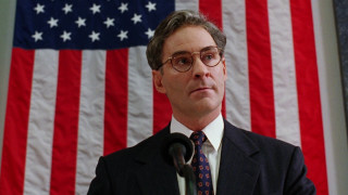 Man suit tie flag microphone 2 - david lazar free wallpaper