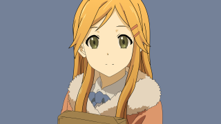 Anime girl blonde hair box - aguri uchida free wallpaper