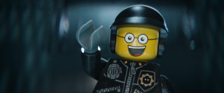 Lego man helmet knife dark - short depth of field free wallpaper
