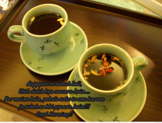 Coffee cup spoon saucer rest - a microscopic photo free wallpaper