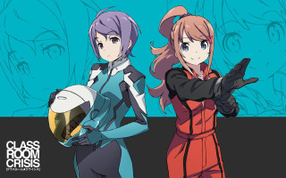 Anime girls helmets gloves action - the viewer free wallpaper