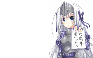 Woman long white hair helmet - a helmet free wallpaper