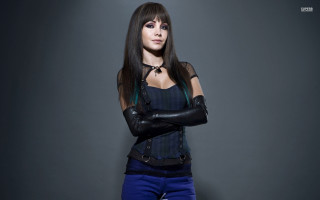 Eve ryder gothic portrait 3d - a picture in a studio setting free wallpaper