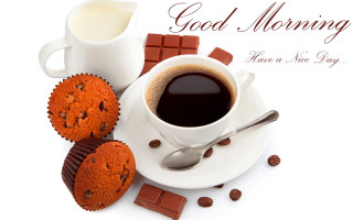 Coffee cookies plate milk chocolate - the side of the plate free wallpaper