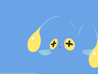 Yellow drops with cross on - a silk screen free wallpaper