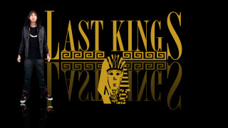 Man black background gold egyptian - face and the words free wallpaper