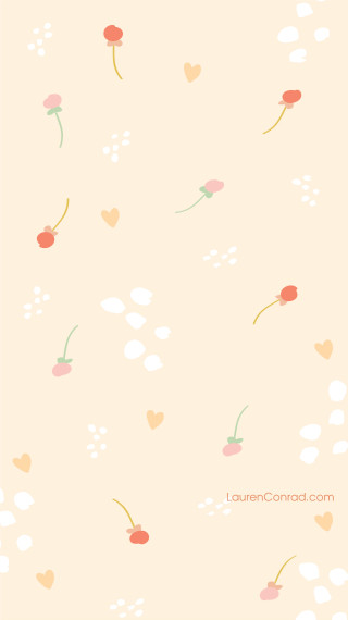 Pink flower heart red berry - a pink heart free wallpaper