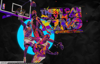 Basketball player jumping dunking ball 7 - a basketball player free wallpaper