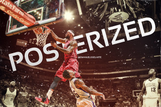 Basketball player dunking air crowd - a crowd watching free wallpaper