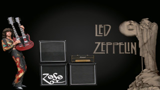 Man guitar rock amps statue - free light wallpaper