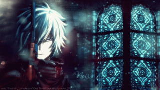 Anime character sword stained glass 2 - a anime character free wallpaper
