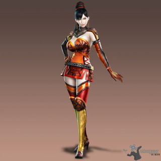 Futuristic woman sword helmet outfit - maya free wallpaper