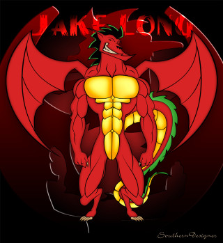 Red dragon yellow chest parkon - dragon art free wallpaper