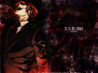 Gothic redhair blackshirt yandere poster - gothic art free wallpaper for desktop