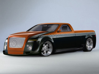 Black orange checkered truck digital - concept design free wallpaper