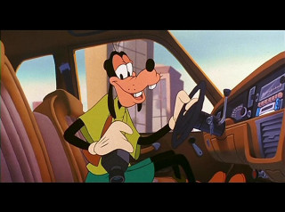 Goofy driving car cartoon goofy - goofy free wallpaper