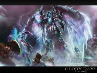 Group dragon people standing wings - back leg free wallpaper