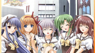 Girls group standing building clock - a group of girls free wallpaper