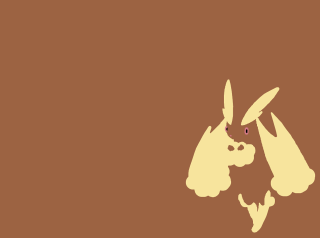 Brown white rabbit red eye - a red eye free wallpaper
