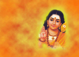 Woman yellow background border painting - a painting of a woman free wallpaper