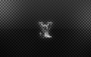 Shiny letter v black background - shiny free wallpaper