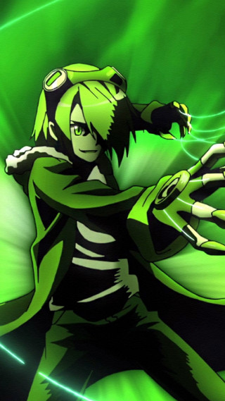 Cartoon character green hair green - green hair free wallpaper