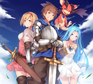People sky clouds fox group - eden box free wallpaper