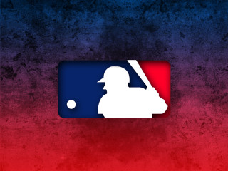 Baseball player red blue background - a baseball player free wallpaper