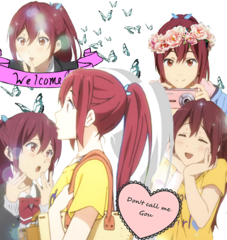 Group heart banner anime flowers - a heart free wallpaper