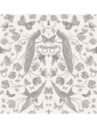 Birds flowers grey white wallpaper - bird free wallpaper