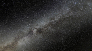 Large star filled sky bright - a few star free wallpaper