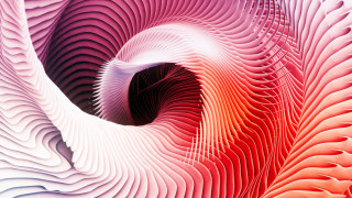 Spiral red blue white center - a blue center free wallpaper
