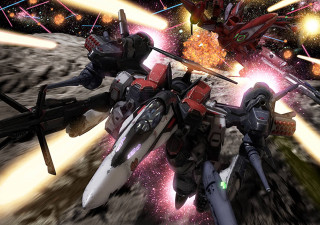Space battle robot spaceship computer - baiōken eishun free wallpaper for desktop