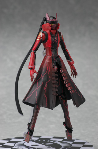 Toy figure checkered surface red - detail free wallpaper