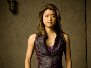 Woman leather dress clock wall - dai jin free wallpaper