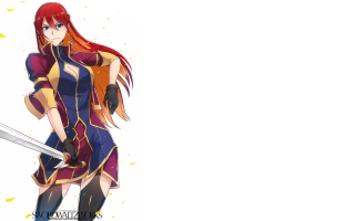 Woman costume sword holding image 2 - a sword and a sword free wallpaper