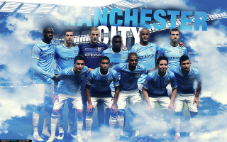 Men group blue sky clouds 3 - free city wallpaper