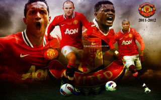 Soccer men playing field sky - a poster free wallpaper for desktop