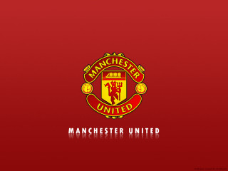 Manchester united logo red background 6 - carles delclaux i free wallpaper