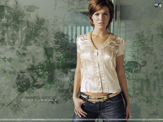 Eve rider gothic portrait green - grungy free wallpaper