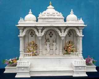 White statue man woman temple - bholekar srihari free wallpaper for desktop