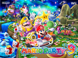 Mario party 9 nintendo wii - concept art free wallpaper